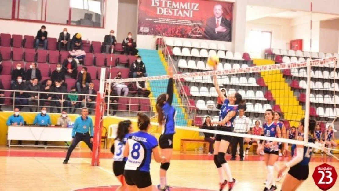 TVF 2. Lig: Elazığ Belediyesi Voleybol: 3 - Mehmet Akif Ersoy MTAL: 0