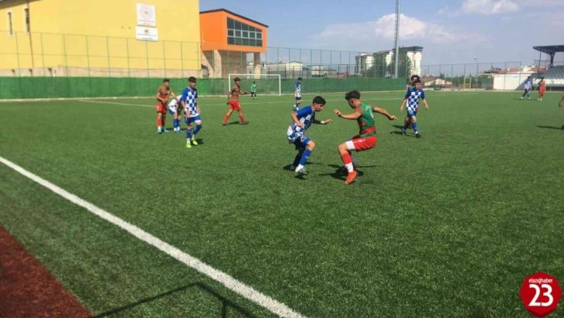 U16 Futbol Ligi Elazığ Grubu maçları başladı