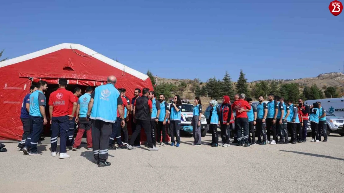 UMKE'den deprem bölgesinde 'afet hazırlık' tatbikatı