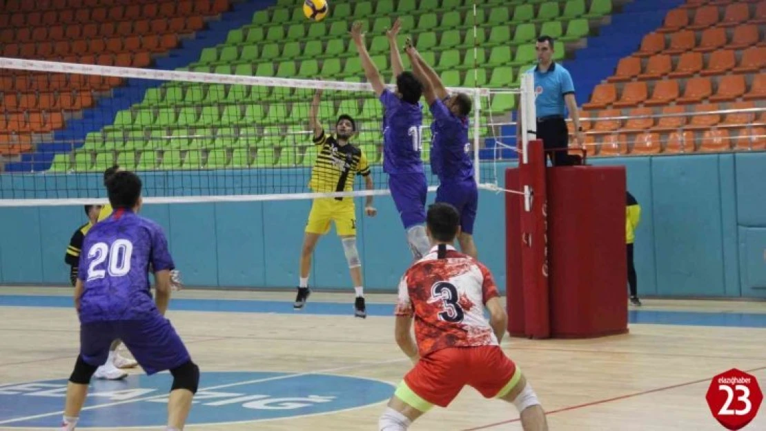 Üniversiteler Voleybol Erkekler 1. Lig Grup Birinciliği maçları Elazığ'da