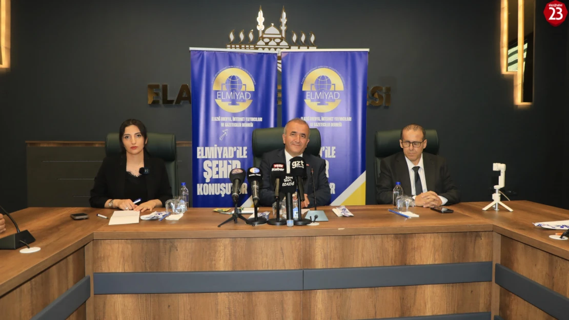 Vali Numan Hatipoğlu, 'Elmiyad ile Şehir Konuşuyor' Programının İlk Konuğu Oldu
