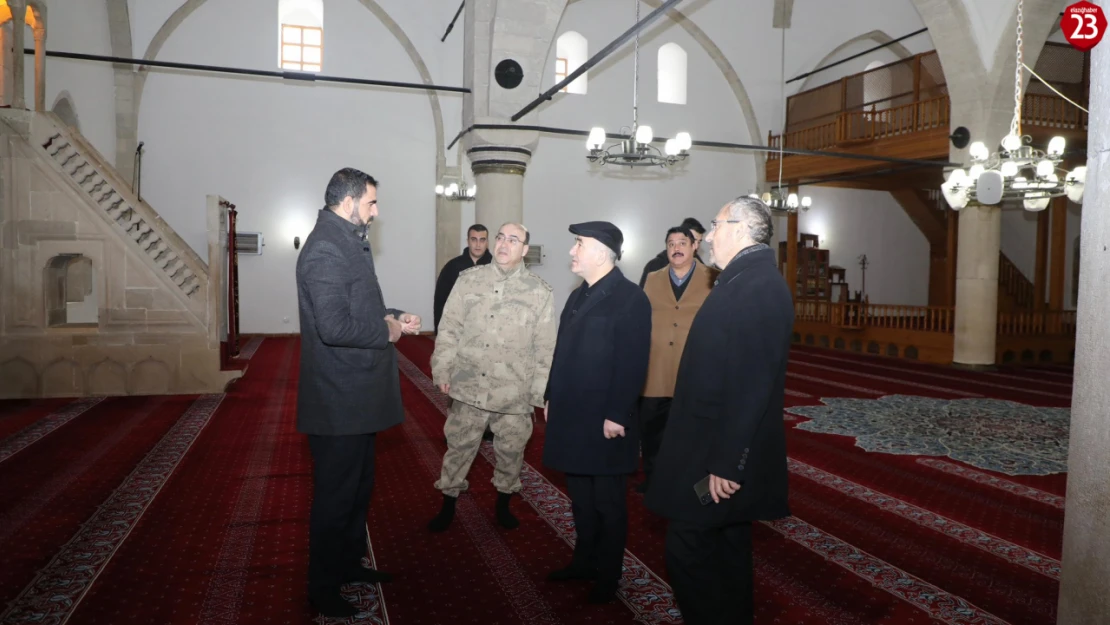 Vali Numan Hatipoğlu, Harput'un Tarihî ve Manevi Değerlerini İnceledi