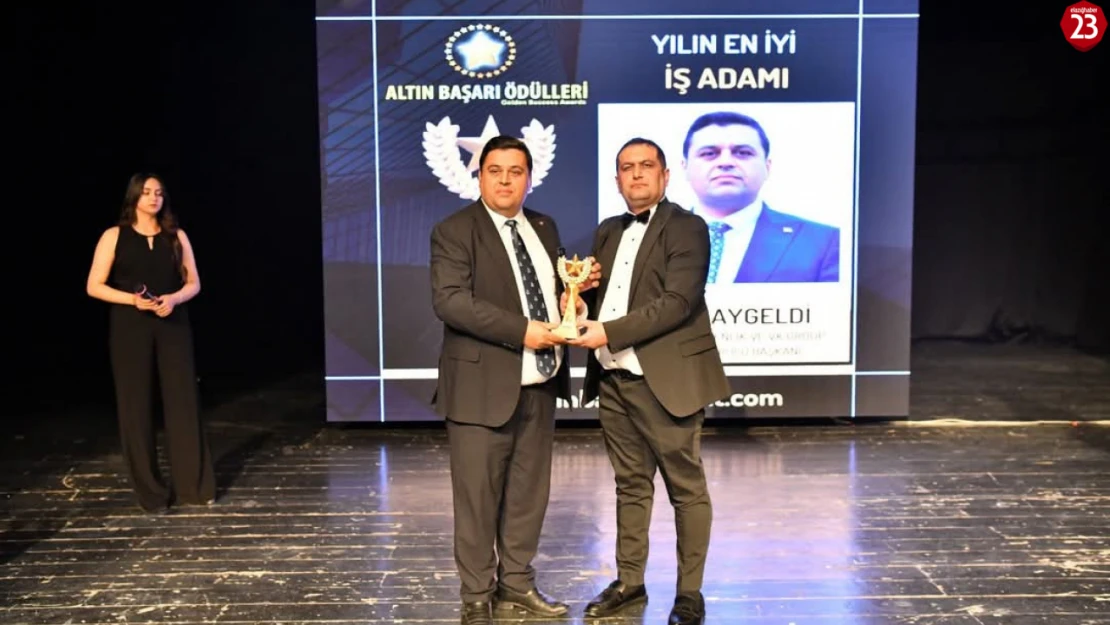 Veli Baygeldi'ye Yılın En İyi İş Adamı Ödülü