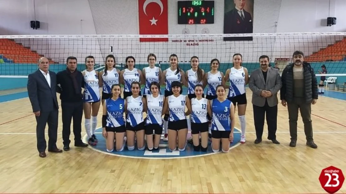 Voleybol 2. Lig: Elazığ Belediyesi Voleybol: 3 - Mardin Voleybol: 0