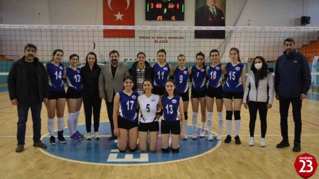 Voleybol 2. Lig: Elazığ Belediyesi: 3 - Mardin Gençlikspor: 0