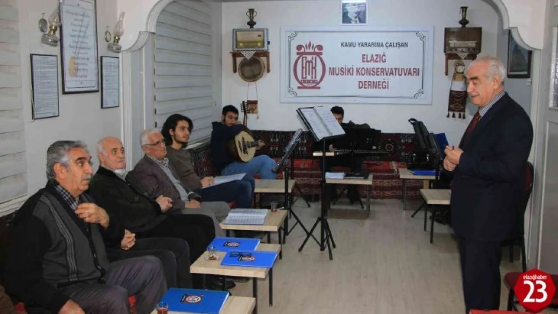 Elazığ'da Yarım Asırlık Musiki Cemiyeti, Türkiye'ye Hitap Etmeye Devam Ediyor