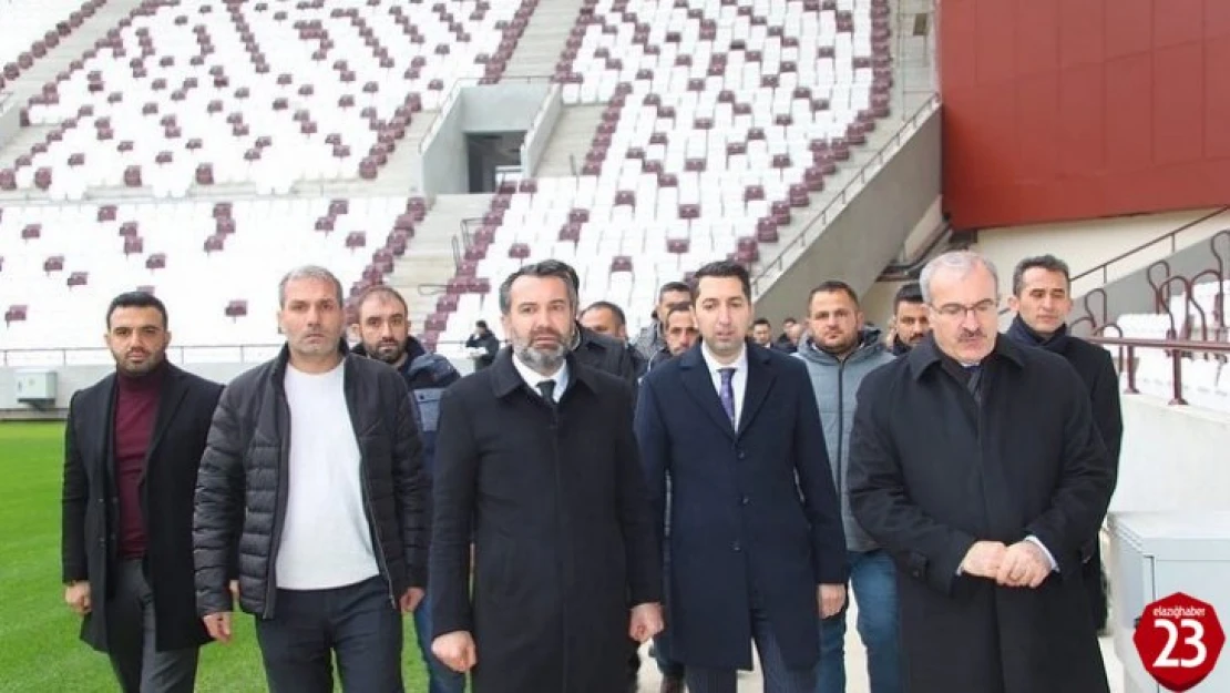 Yeni Elazığ Stadyumunda sona doğru