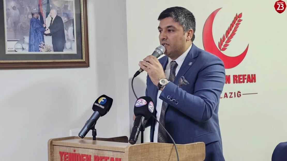 Yeniden Refah Partisi Elazığ İl Başkanı Karakuş'tan Sert Tepki: 'Bu, Elazığ Halkının İradesine Saygısızlık'