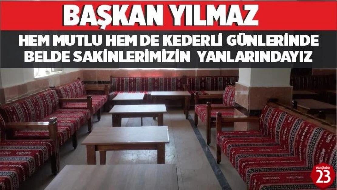 Yurbaşı Belediyesi 9 Taziye Evini Belde Sakinlerinin Hizmetine Sundu