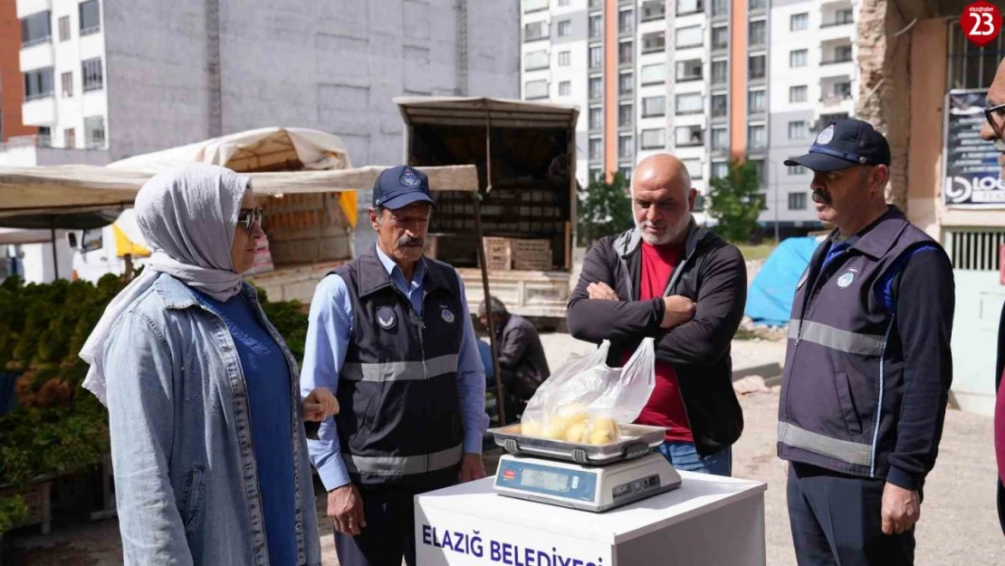 Zabıtadan pazarlara denetim