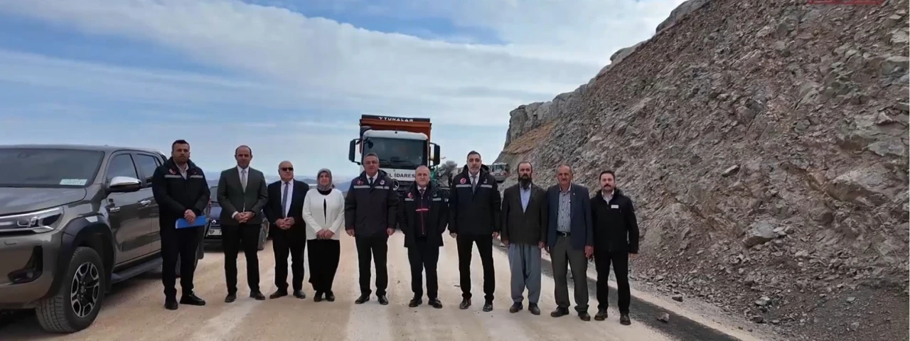 Harput'ta Ulaşım Konforu Artıyor: 3,6 Kilometrelik BSK Yol Projesi Sona Yaklaştı