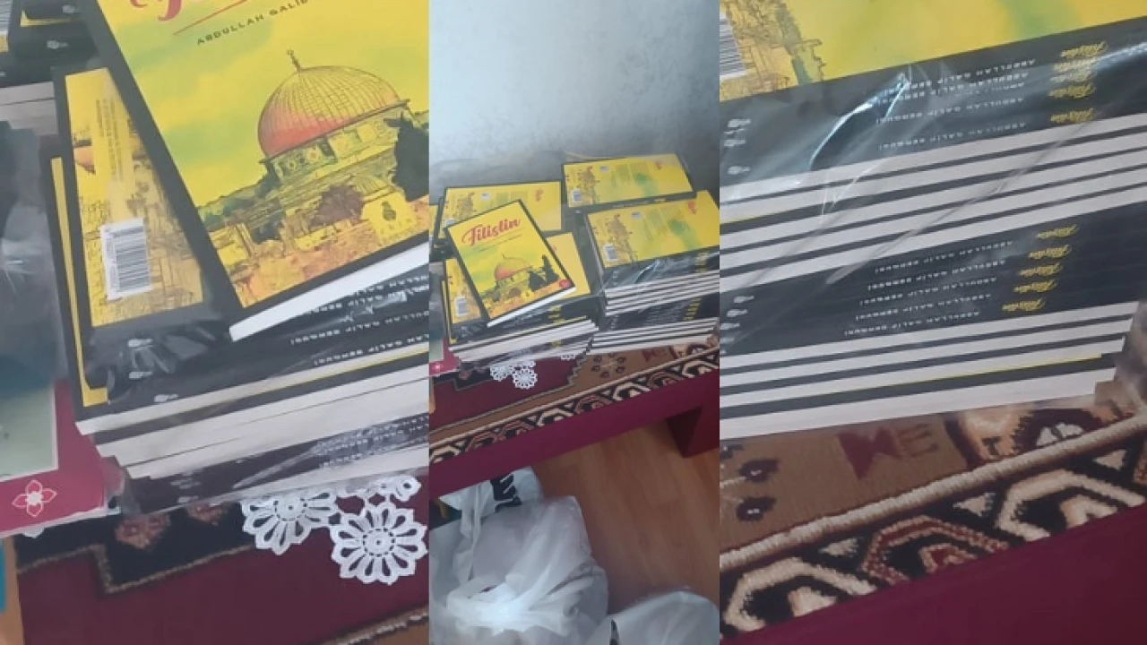 Merhume Ablası İçin Anlamlı Farkındalık: Filistin Atkısı ve Kitap Hediye Edilecek