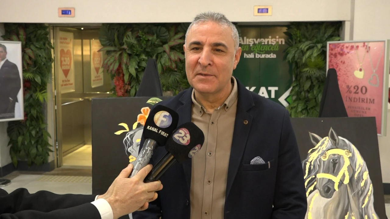 Elazığ'da Minik Ressamların Büyük Sergisi: 'Geleceğin Sanatçılarının Ellerinden'