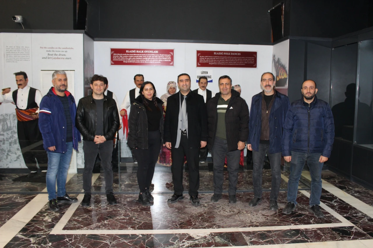 Murat Ertürk'ten Elazığ Belediyesi Birimlerine Yoğun Ziyaret