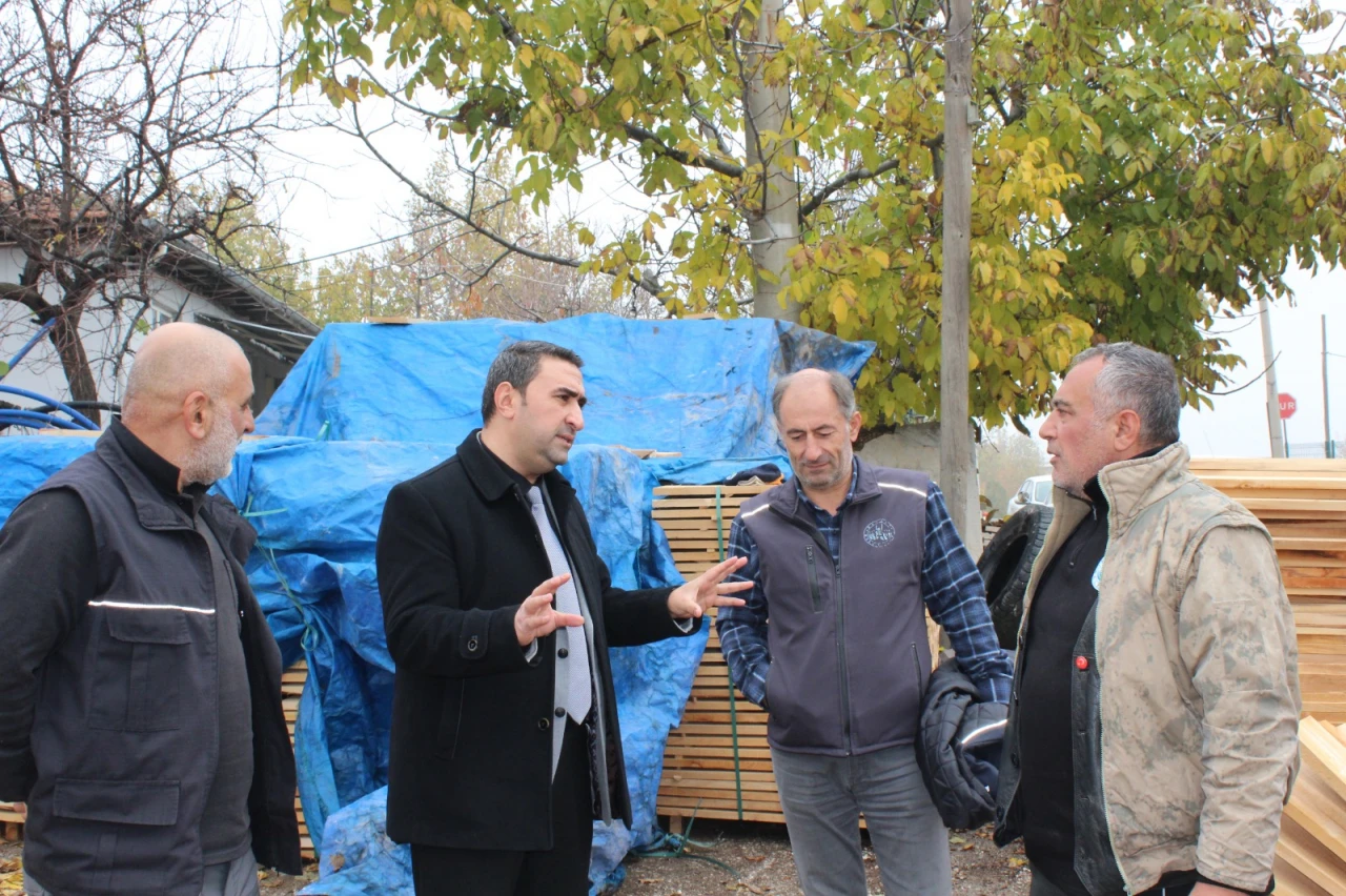Murat Ertürk'ten Elazığ Belediyesi Birimlerine Yoğun Ziyaret