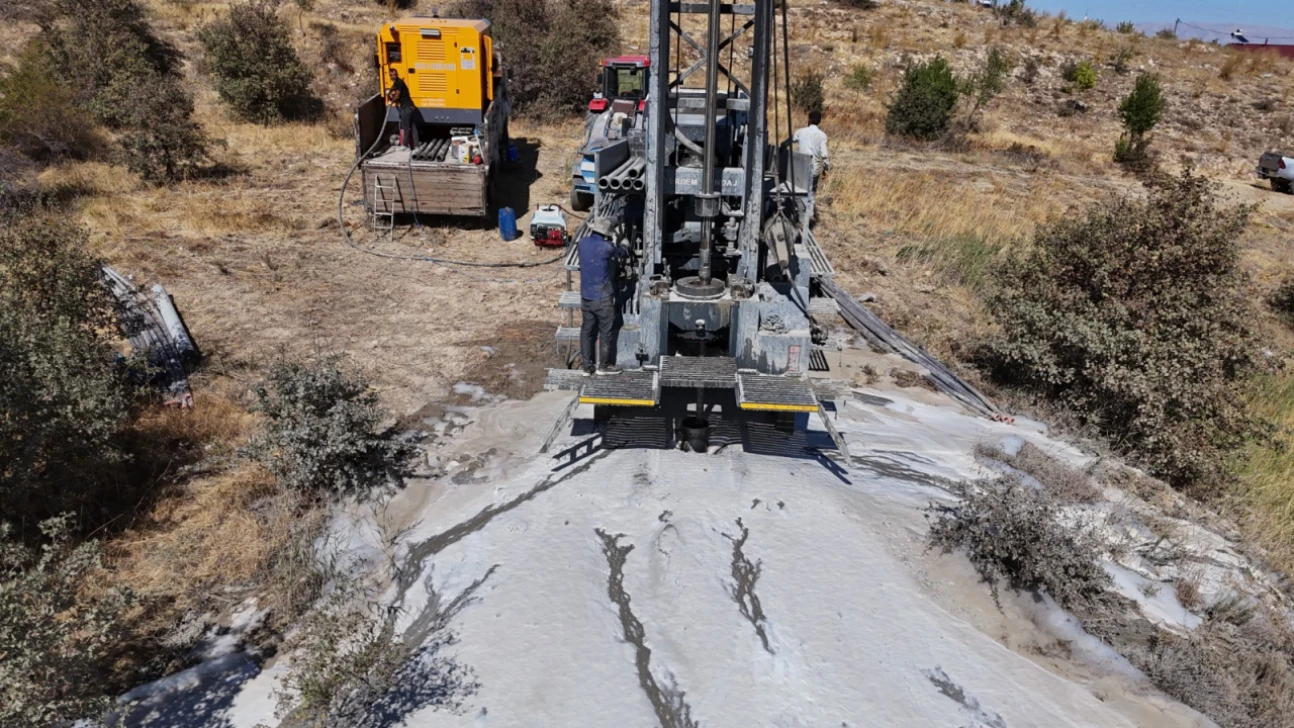 Balpınar Köyü'nde Sondaj Çalışmaları Tamamlandı: 7 Litre/Saniye Verimli Su Kaynağına Ulaşıldı
