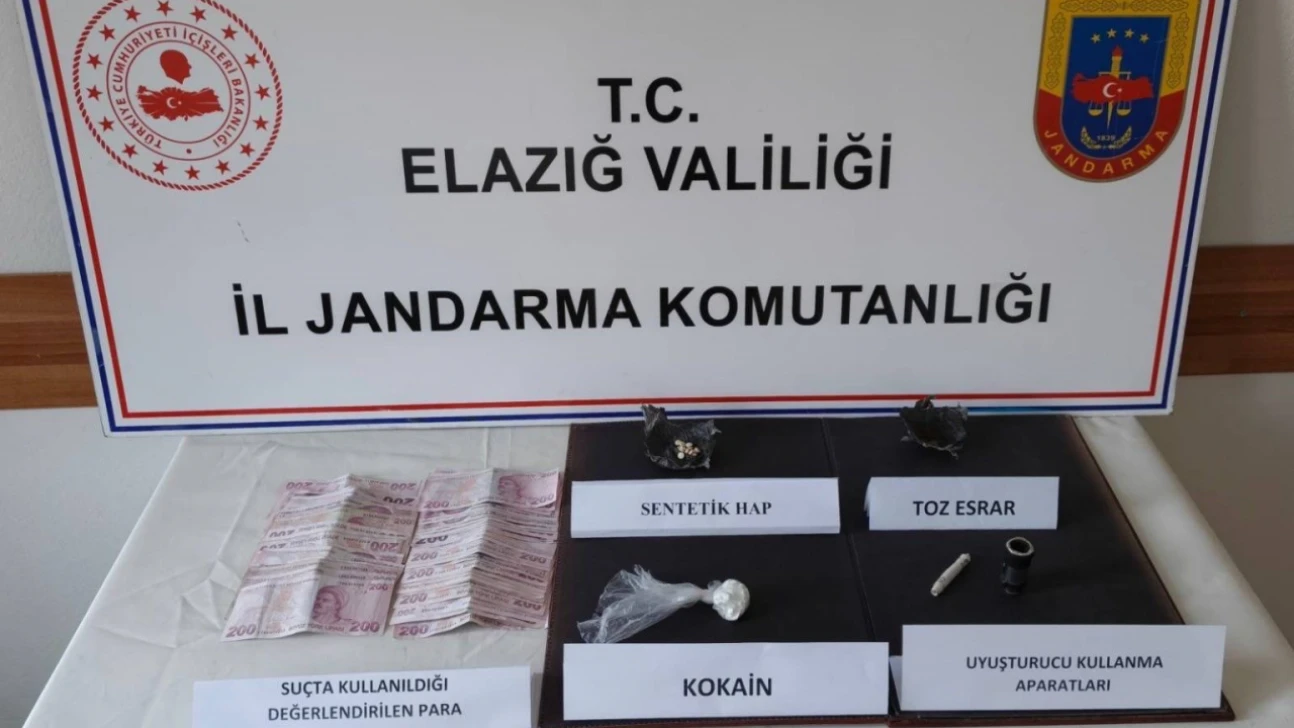 Elazığ'da Jandarmadan Uyuşturucu Operasyonu: 1 Kişi Tutuklandı