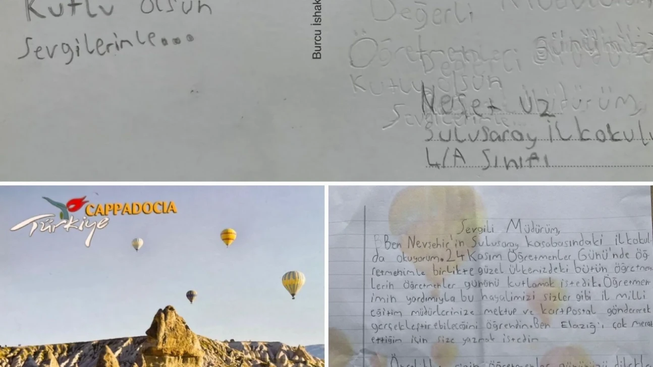 Nevşehir'den Elazığ'a Duygulandıran Mektup