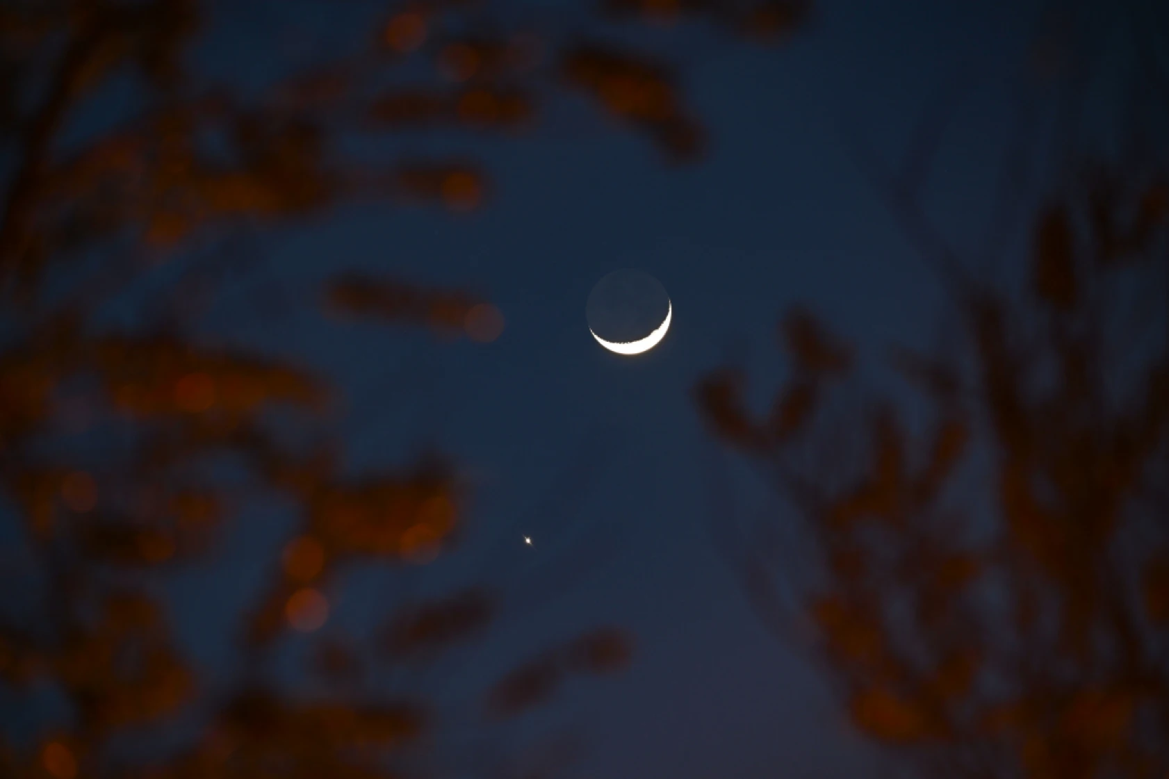 Hilal Ve Jüpiter Aynı Kadrajda Buluştu