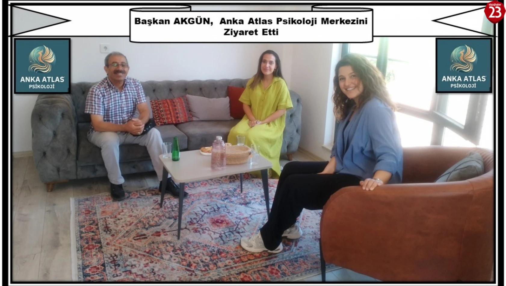 Başkan Metin Akgün'den Anka Atlas Psikoloji Merkezine Ziyaret