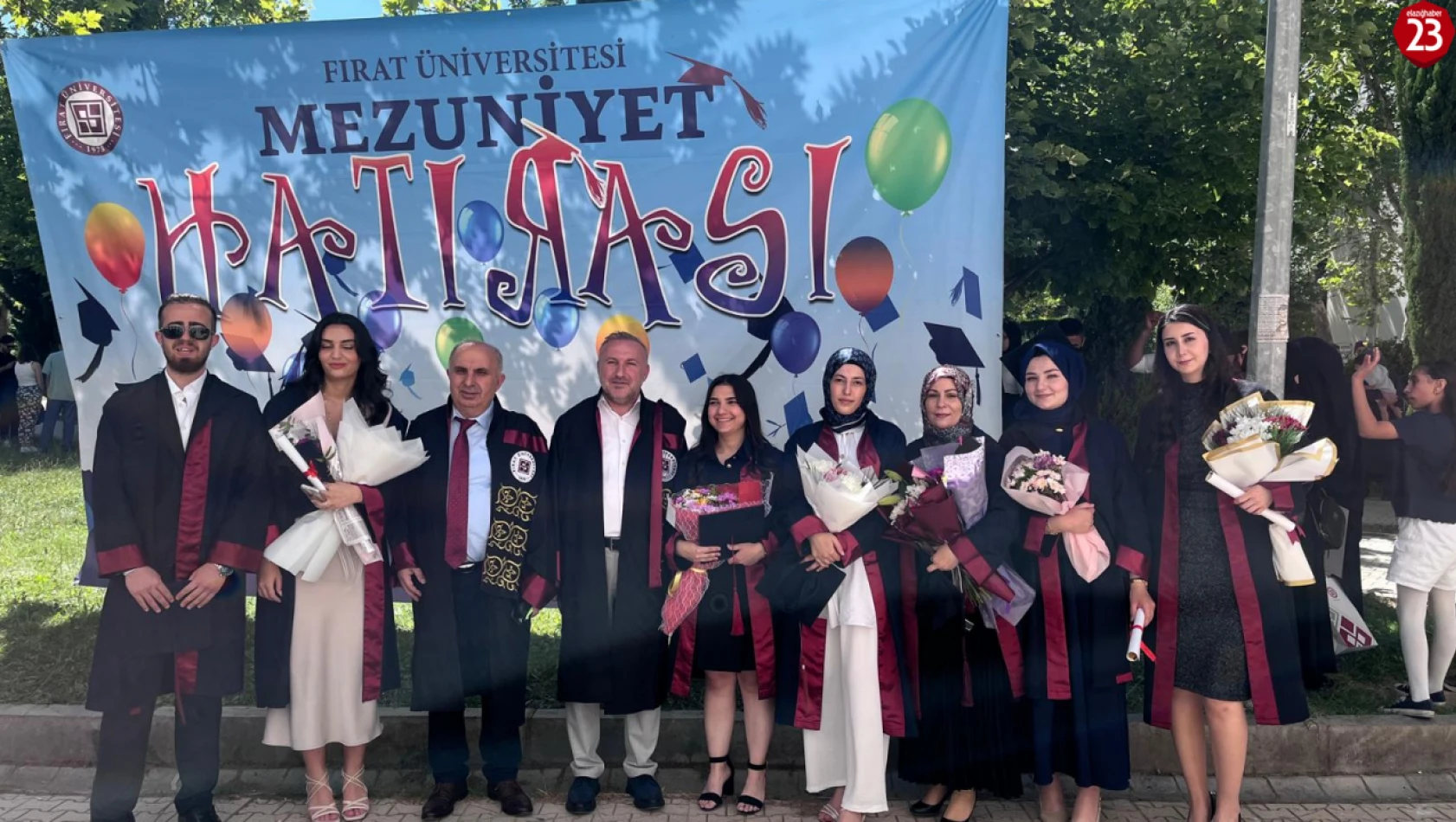 Fırat Üniversitesi'nde Mezuniyet Coşkusu Kampüse Yayıldı!