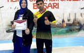 Elazığlı Sporcu Muhammed Talha Kurban, Bilek Güreşinde Türkiye 2'ncisi Oldu
