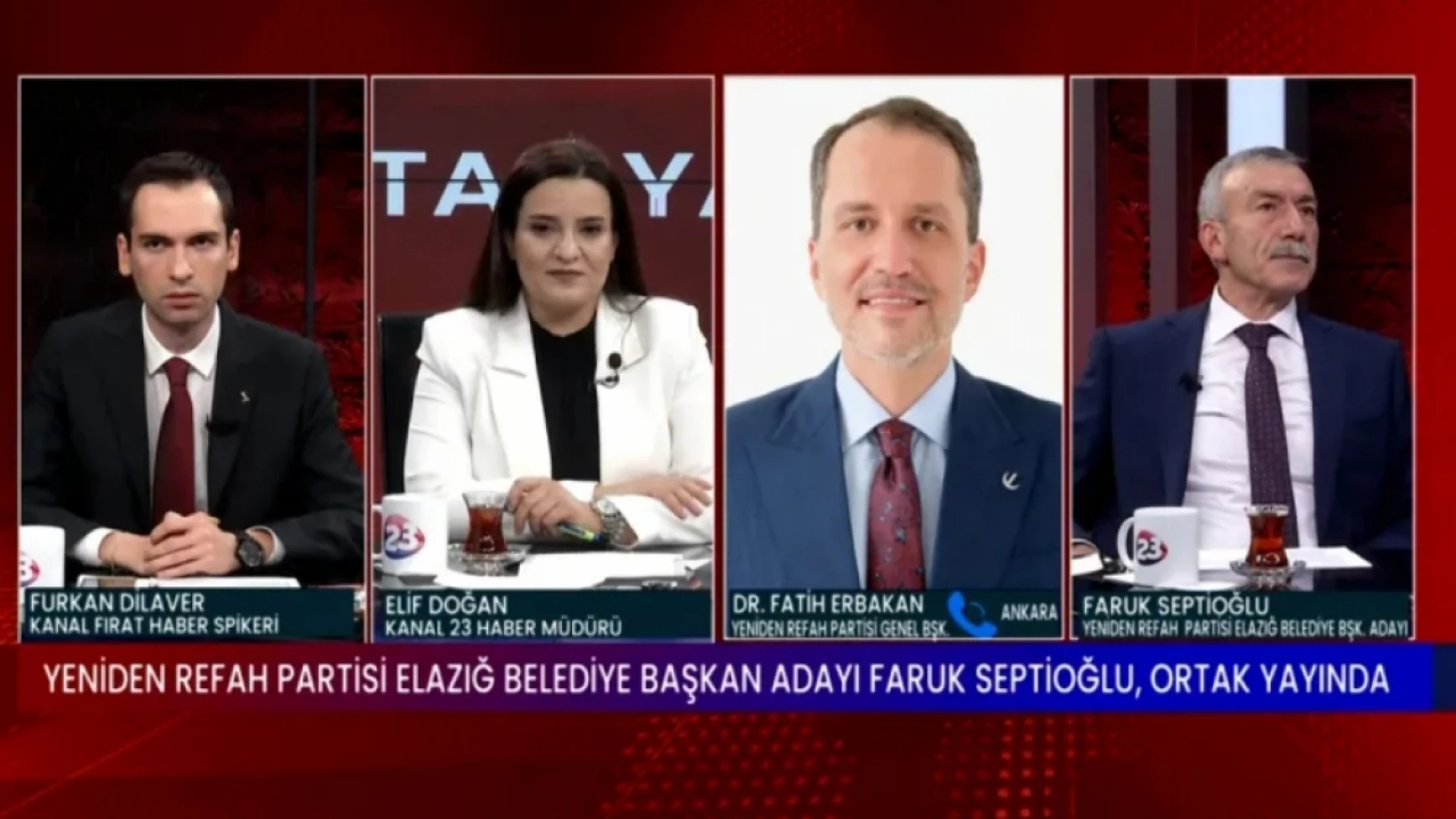 Genel Başkan Fatih Erbakan Canlı Yayında Elazığlılara Seslendi 