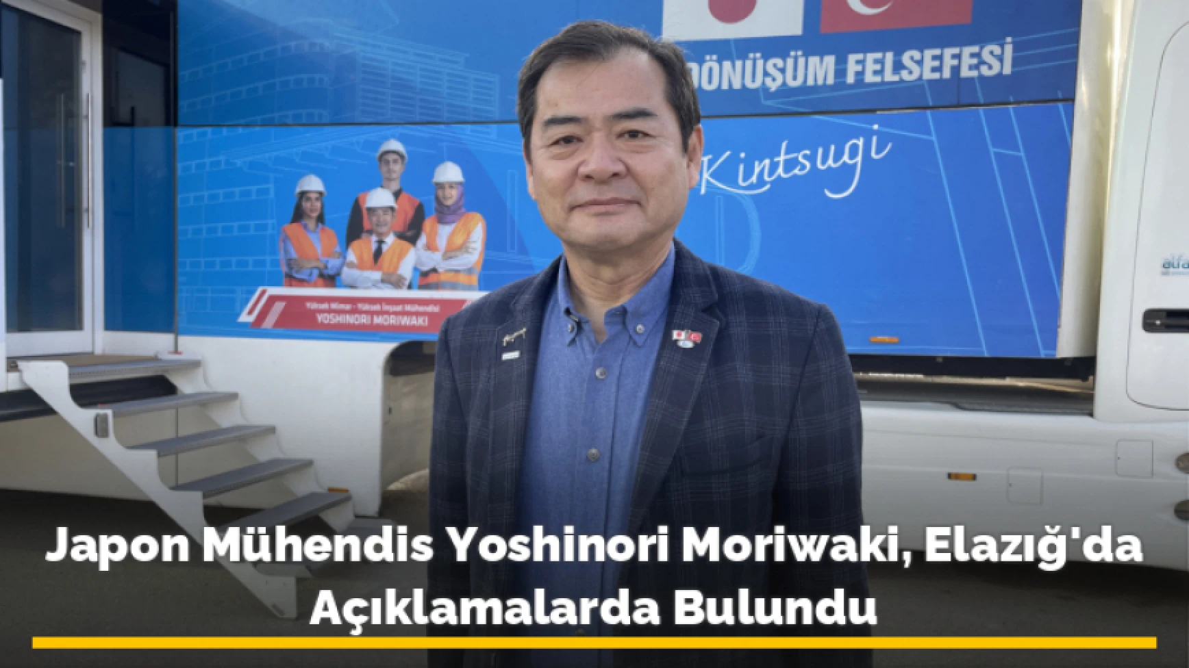 Japon Mühendis Yoshinori Moriwaki, Elazığ'da Açıklamalarda Bulundu