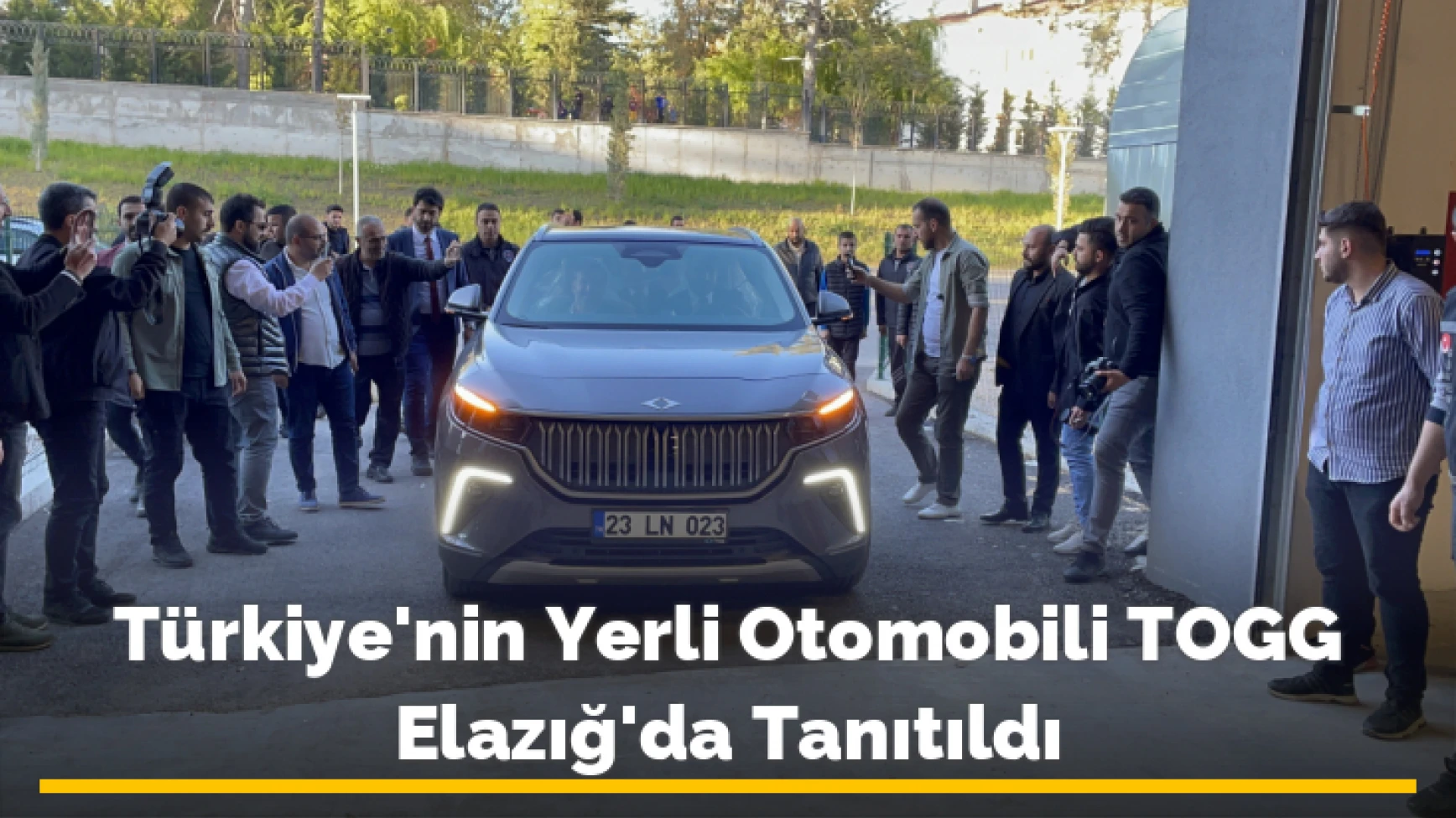 Türkiye'nin Yerli Otomobili TOGG Elazığ'da Tanıtıldı