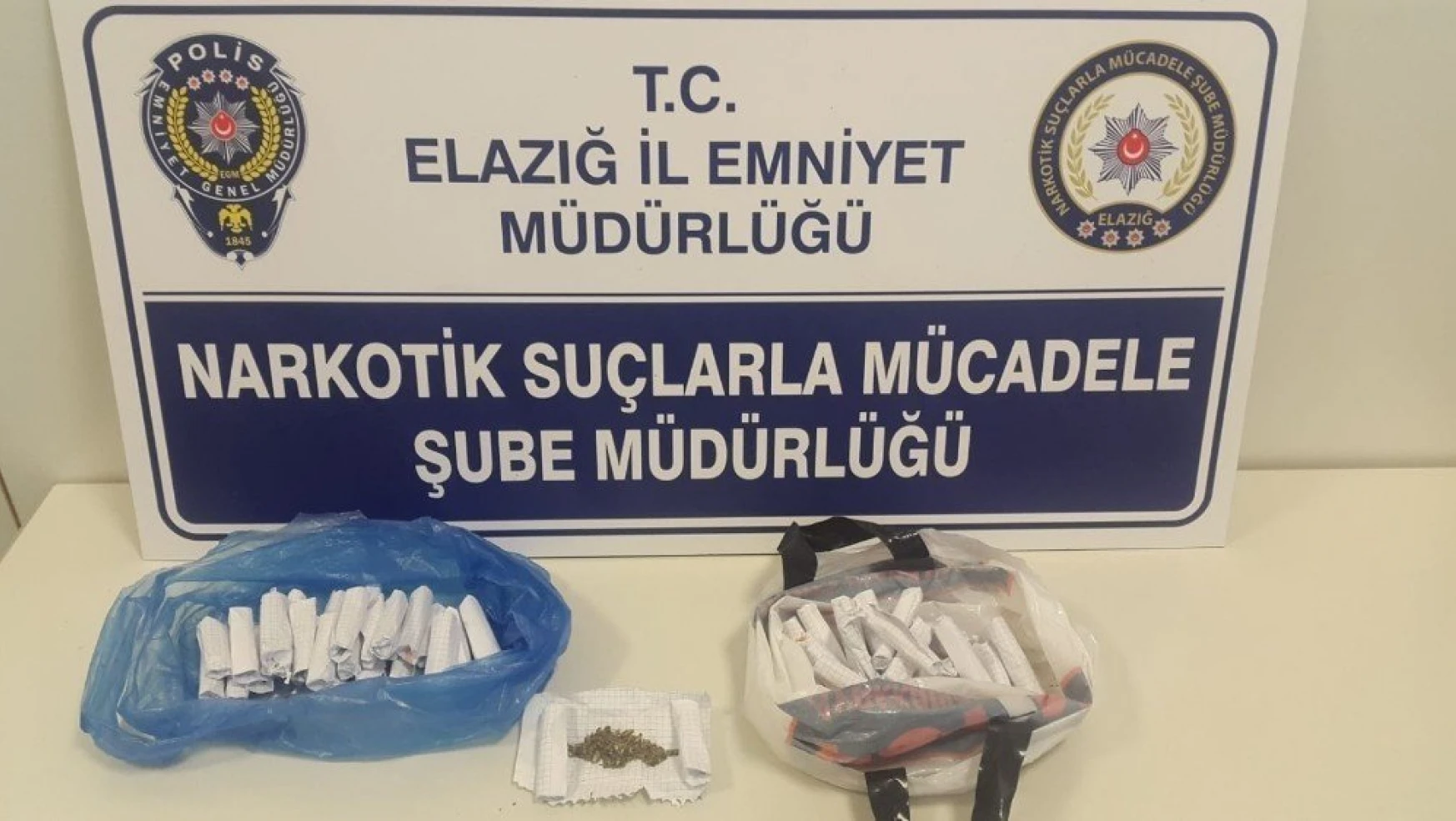 Elazığ'da Uyuşturucu Operasyonu, 1 Tutuklama