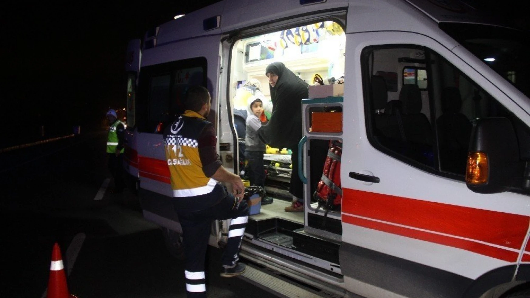 Yazıkonak'ta Trafik Kazası, 3'ü Çocuk 6 Kişi Yaralandı