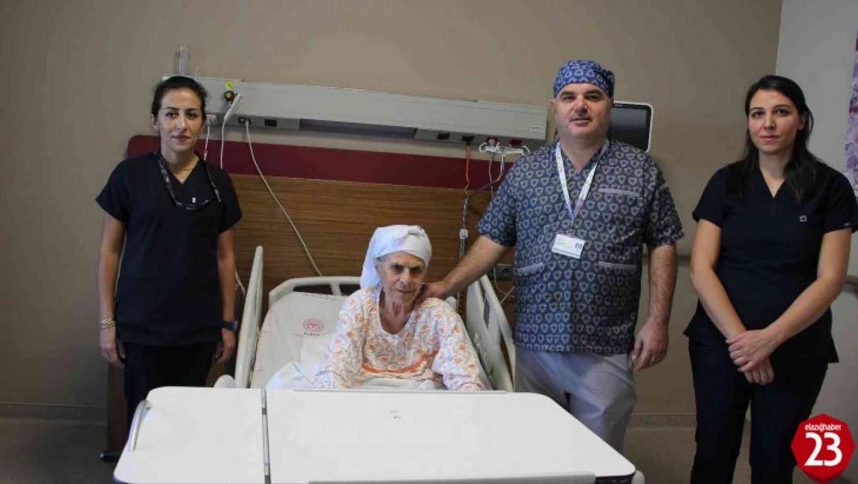 70 Yaşındaki Hasta Akım Yönlendirici Stent İle Elazığ Şehir Hastanesinde Sağlığına Kavuştu