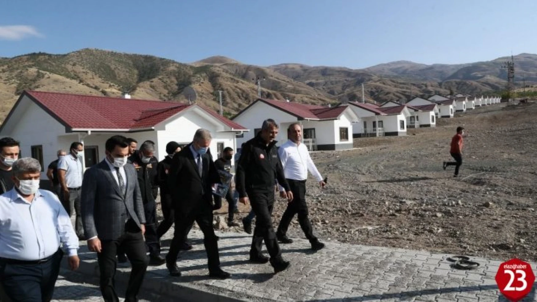 AFAD Başkanı Yunusu Sezer Elazığ'da Afet Konutlarını İnceledi