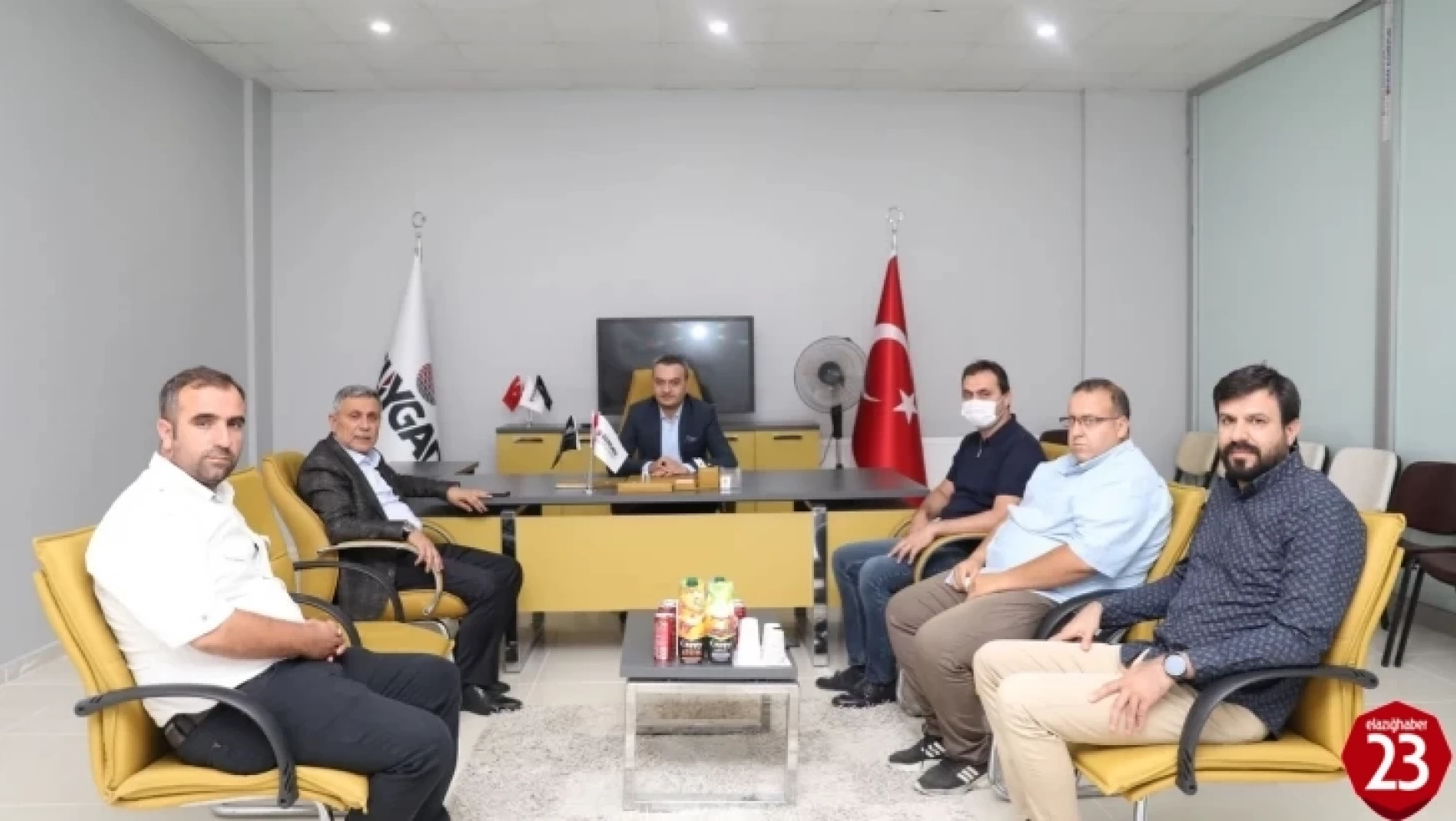 Ak Parti Elazığ İl Başkanı Şerafettin Yıldırım'dan ELİYGAD'a Ziyaret