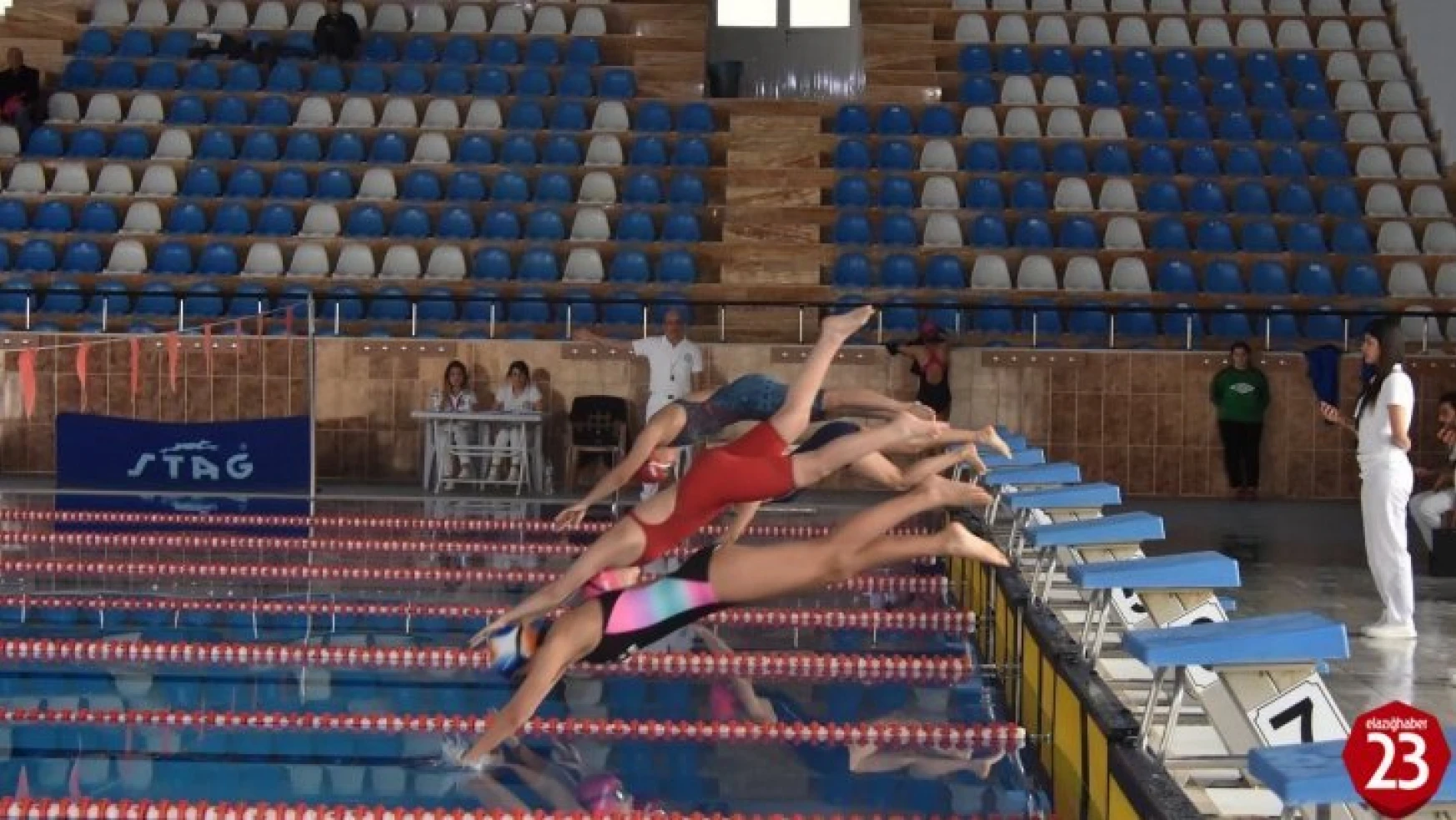 Anadolu Yıldızlar Ligi yüzme grup müsabakaları Elazığ'da yapıldı
