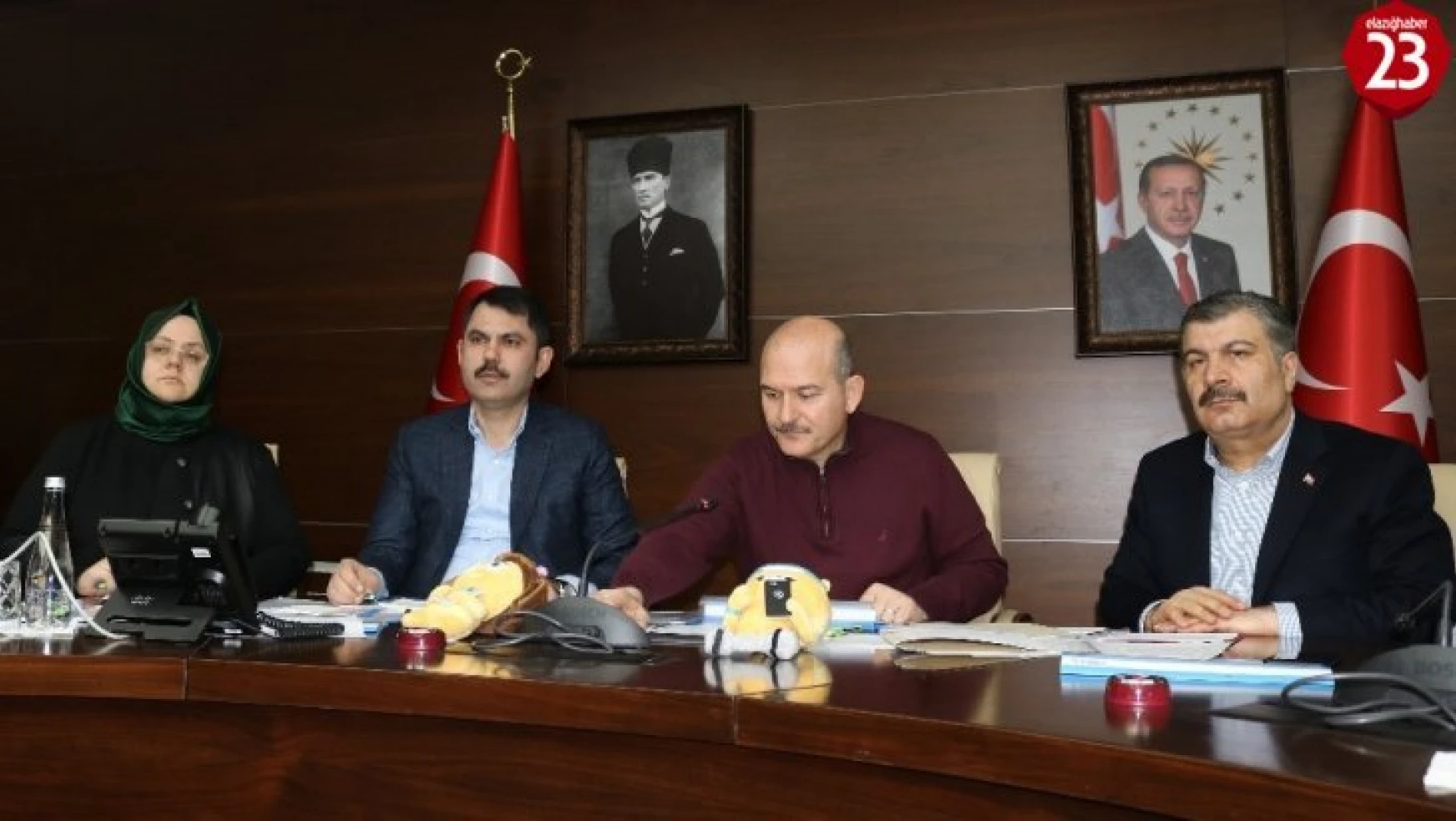Bakan Soylu: '3 Şubat'ta açılacak olan okullar, Elazığ'ın tamamında 10 Şubat'ta açılacak'