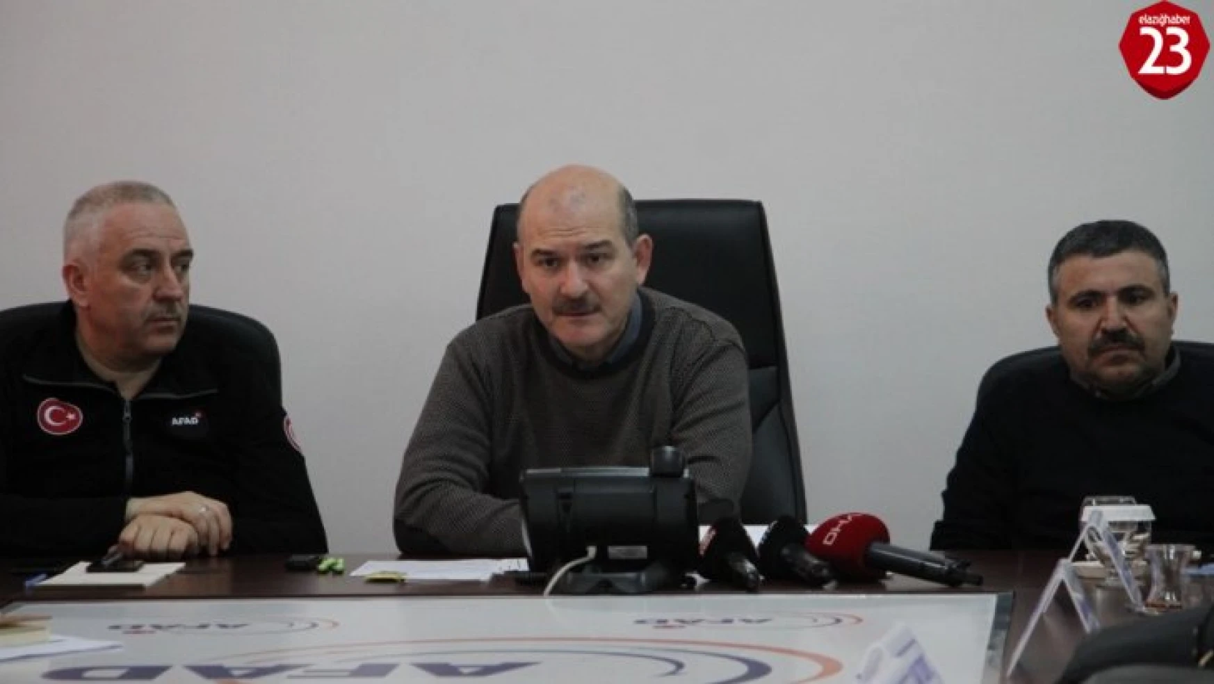 Bakan Soylu: 'Elazığ ve Malatya'ya kamu yardım miktarı 458 milyon lira'