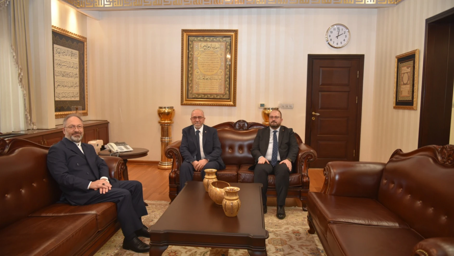 Başkan Dumandağ Ankara'da Bir Dizi Ziyaretlerde Bulundu