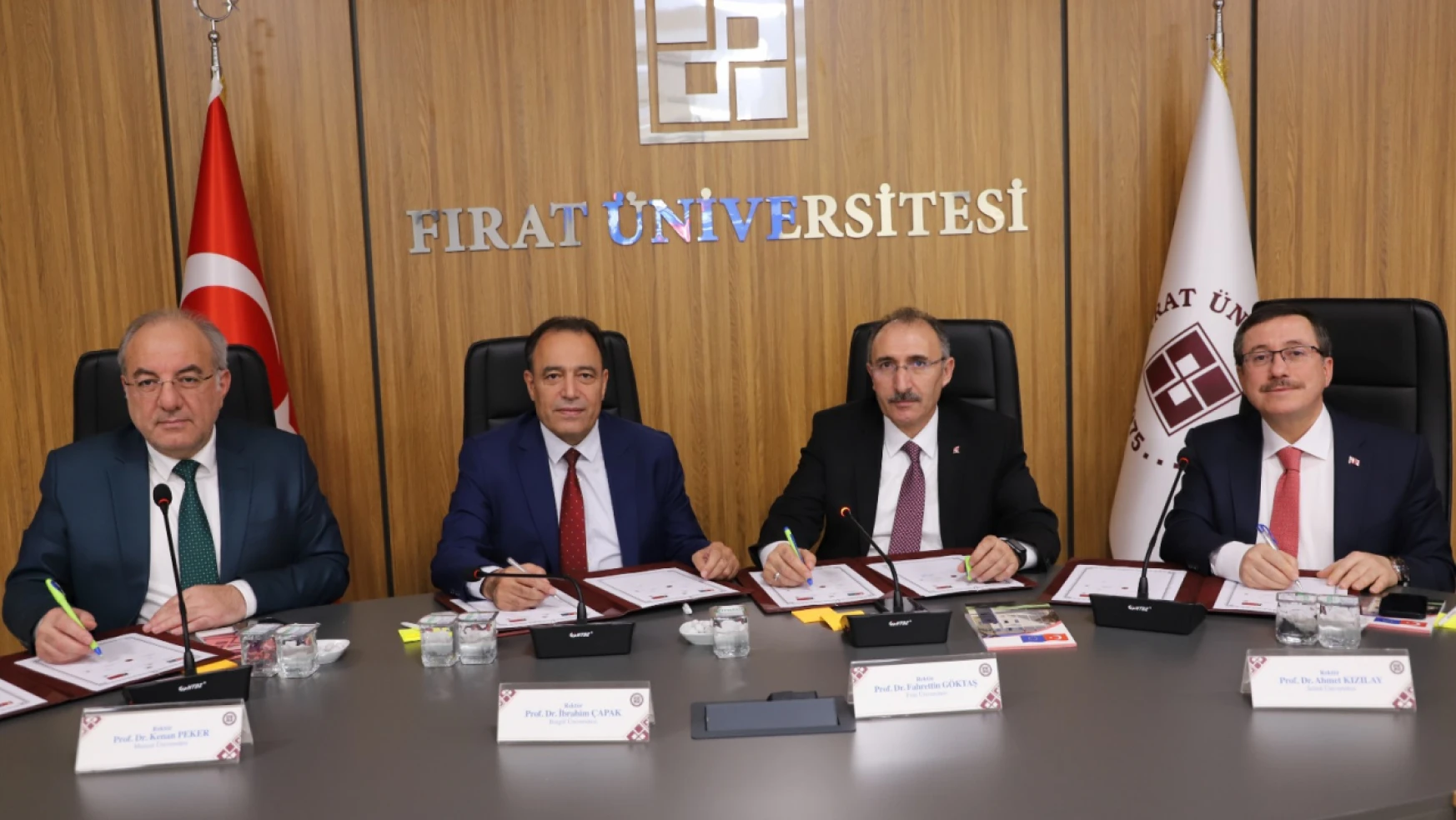 Bölge Üniversiteleri Fırat Üniversitesi Koordinatörlüğünde Bir Araya Geldi