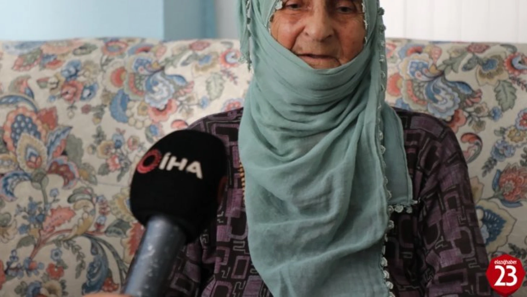 Elazığ'da Büyük Taarruzla Yaşıt 99'luk Pembe Nine Vefat Etti