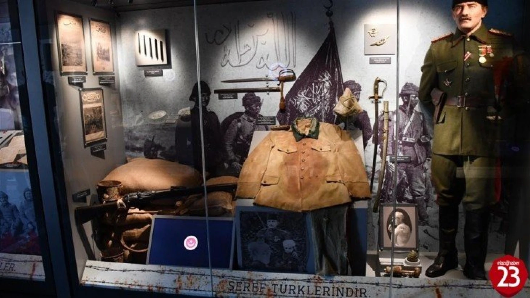 Çanakkale Muharebeleri Mobil Müzesi 2 gün Elazığ'da olacak