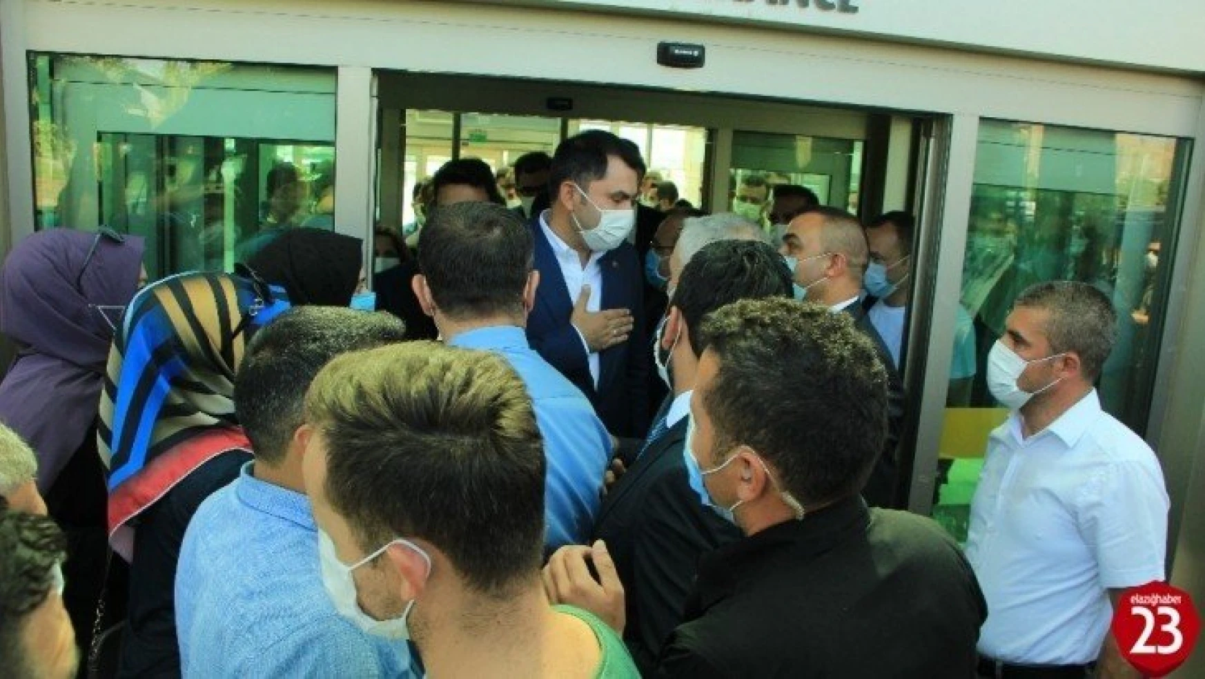 Çevre ve Şehircilik Bakanı Murat Kurum Elazığ'da