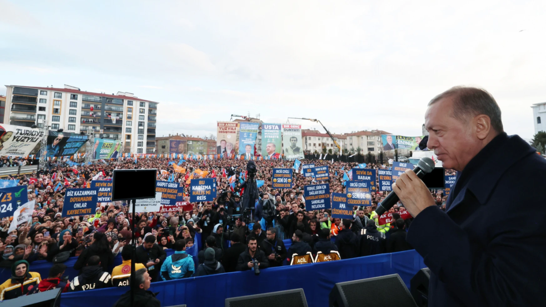 Cumhurbaşkanı ve AK Parti Genel Başkanı Erdoğan, Elazığlılara Seslendi