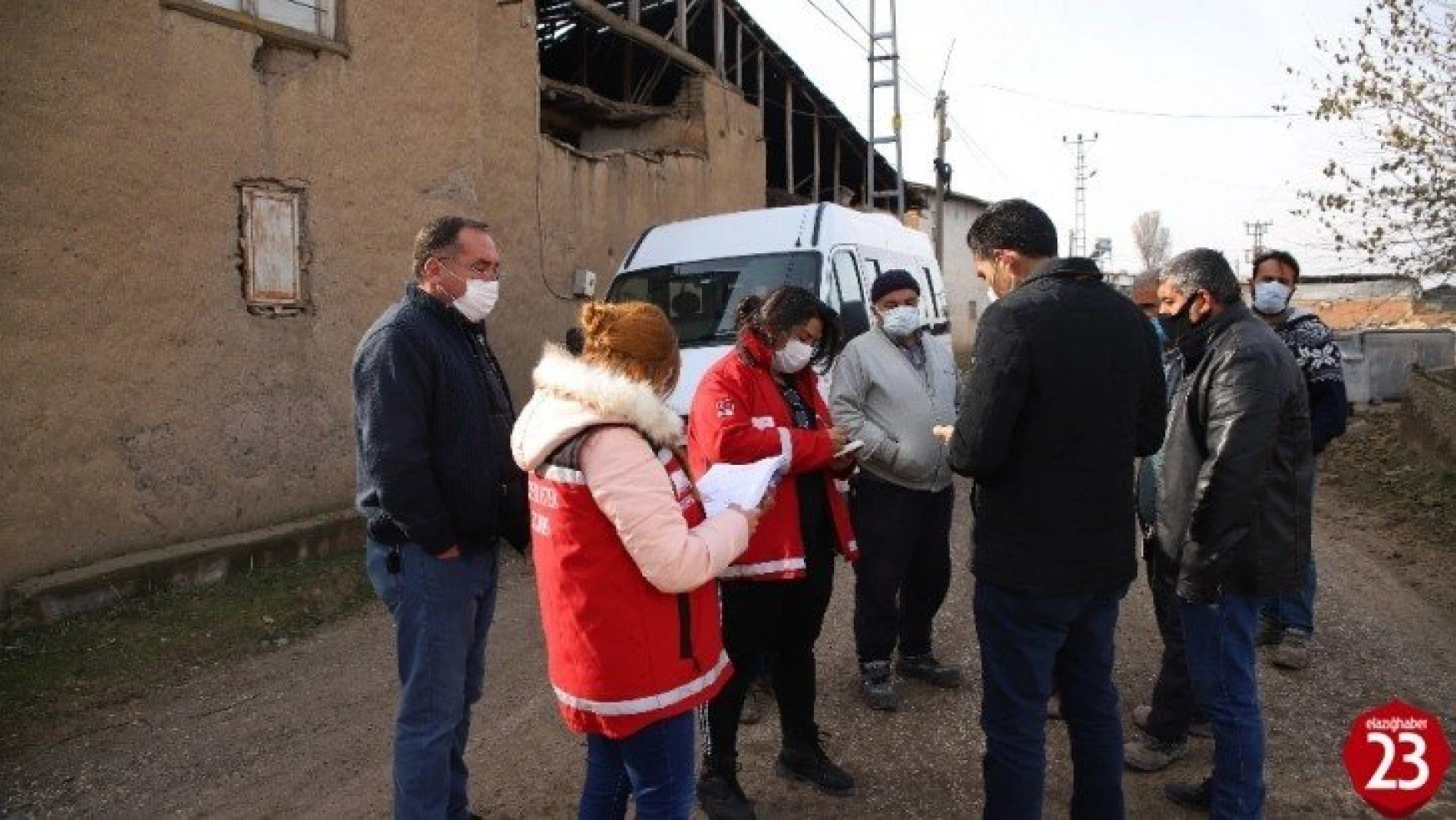 Deprem bölgesi Elazığ'da ailelere 'Psikososyal Destek'