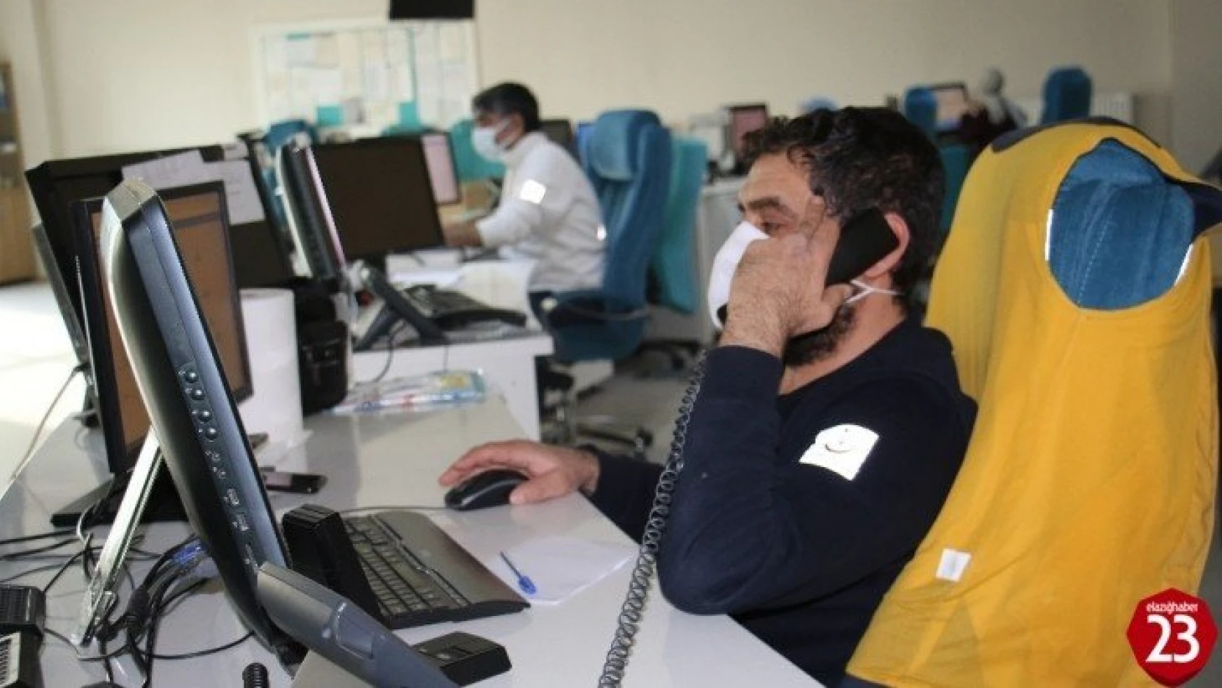 Depremler ve pandemiyle sarsılan Elazığ'da 112 Acil,  379 bin çağrıya cevap verdi