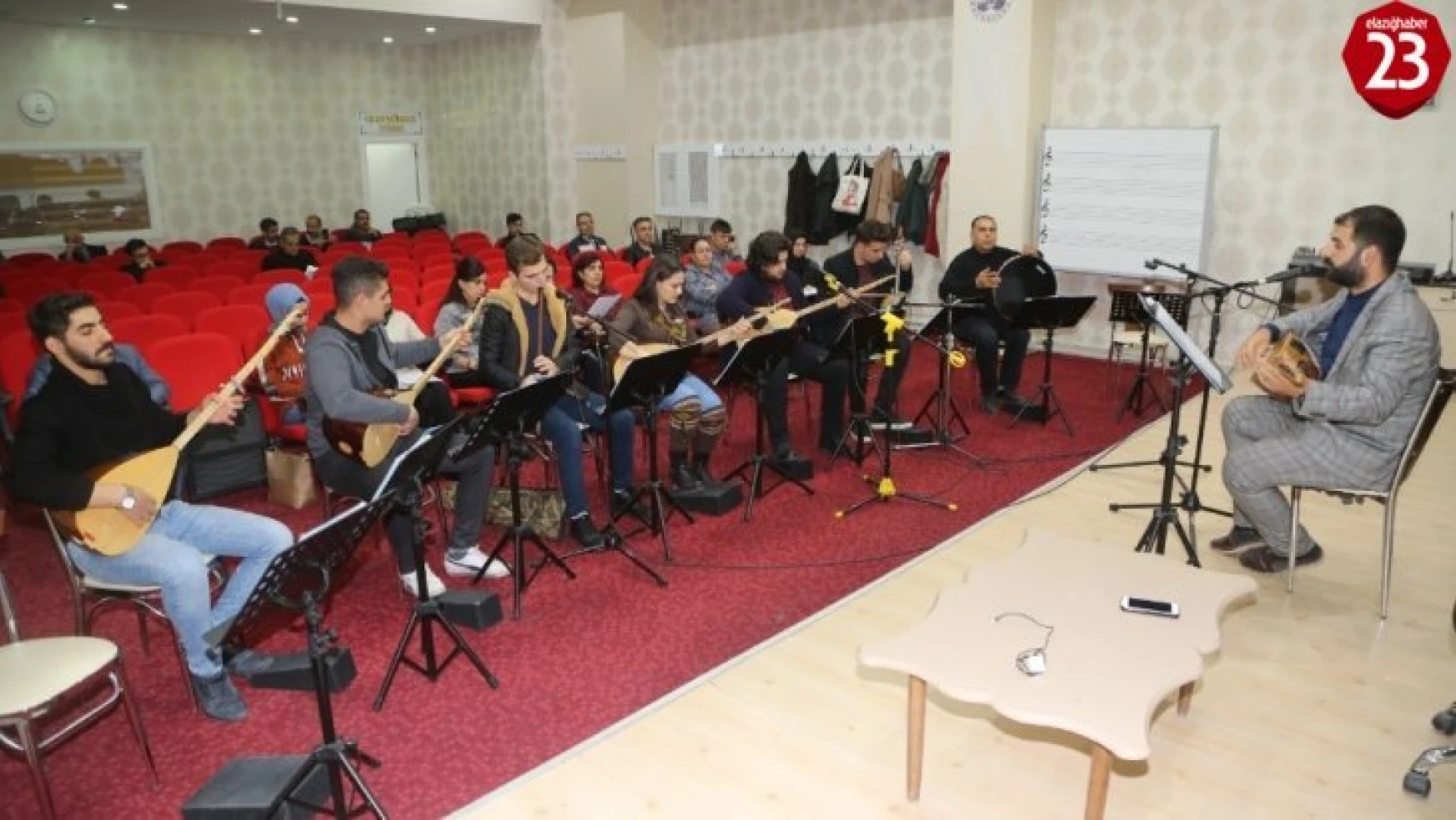Elazığ Belediyesi Türk Halk Müziği Korosu kuruldu