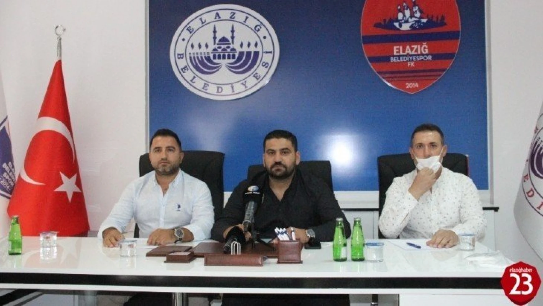 Elazığ Belediyespor'da yeni yönetim hedeflerini açıkladı