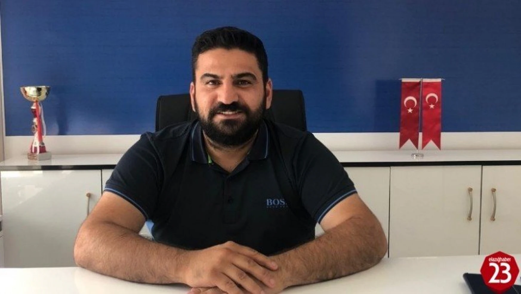 Elazığ Belediyespor'un yeni başkanı Tuncay Kaymak oldu