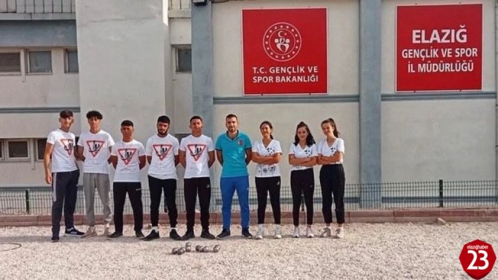 Elazığ bocce takımları Antalya'da