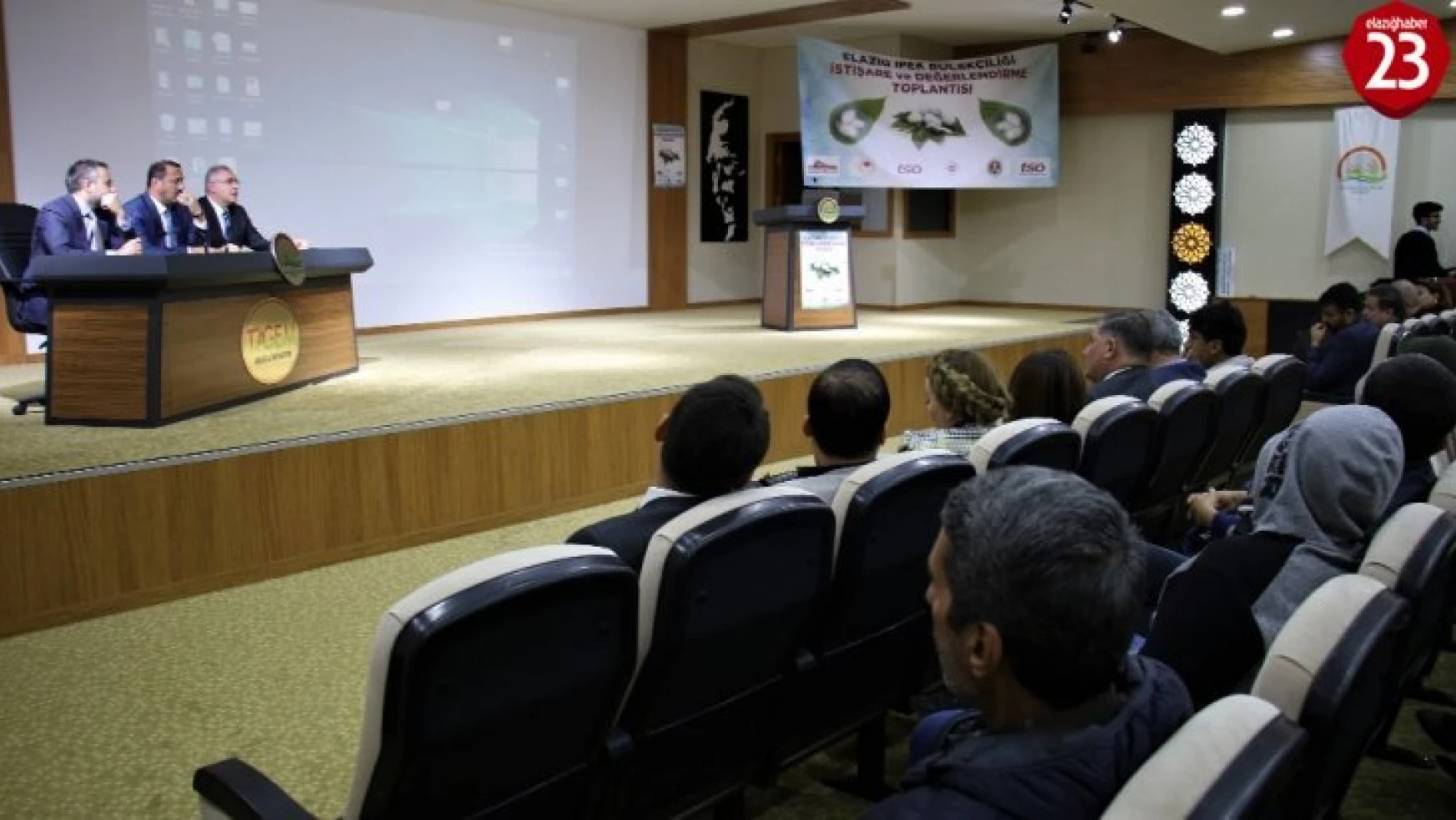 Elazığ'da İpek Böcekçiliği Bilgilendirme Toplantısı